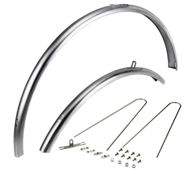 ENE Schutzblechset F-1 - silber