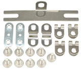 ENE F1 & F2 Schutzblech Montage Set - silver