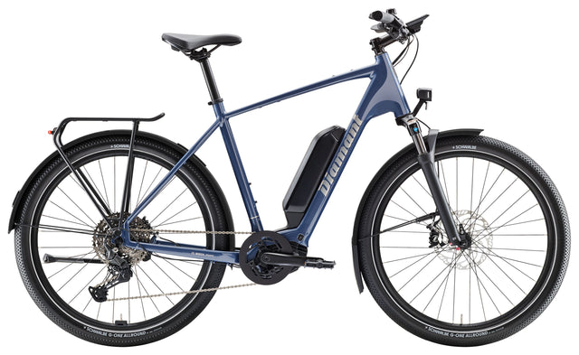 Zing Trip Plus (Stepover) - Vergissmeinnichtblau Metallic 400Wh