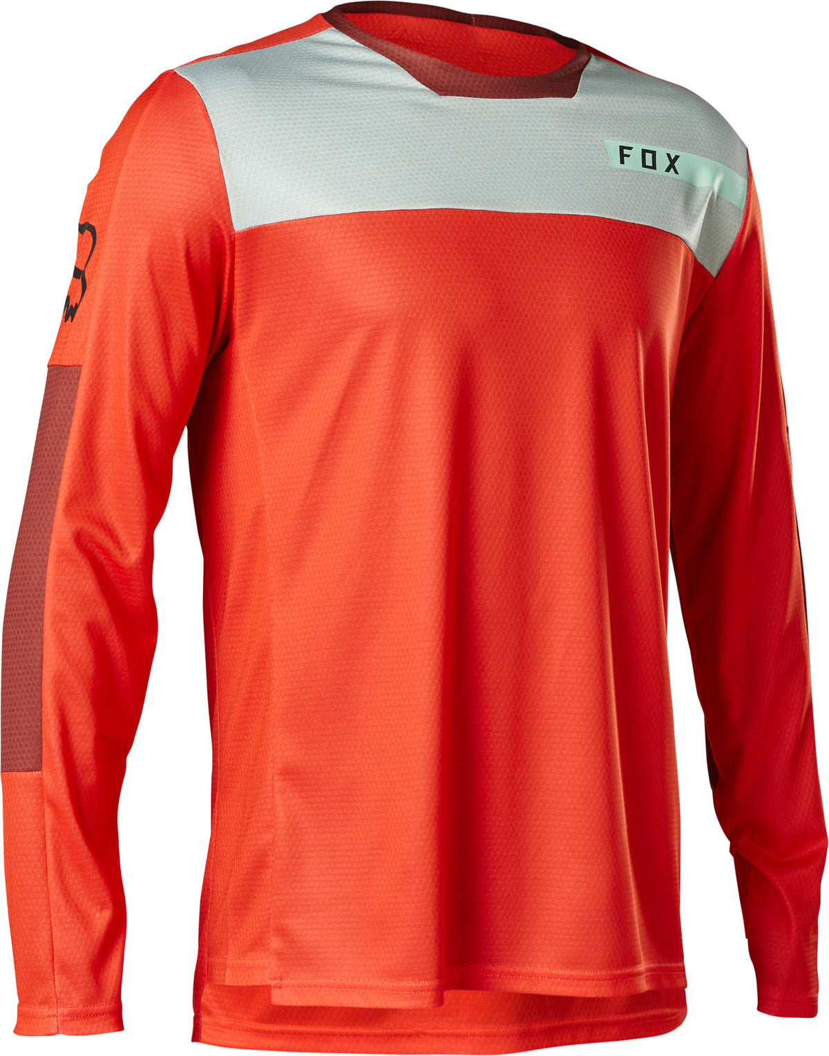 Defend LS Jersey Moth Fluorescent Red