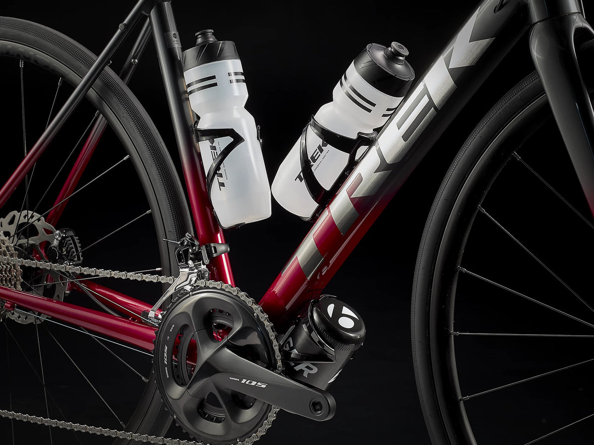 Domane AL 5 Disc Lithium Grey to Crimson Fade