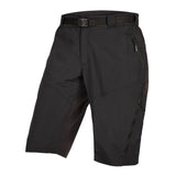 Hummvee Short mit Innenhose - Schwarz