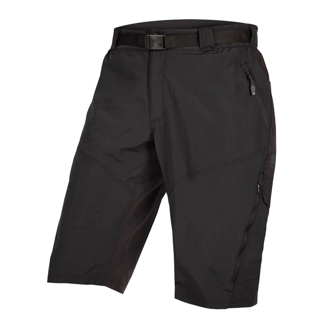 Hummvee Short mit Innenhose - Schwarz