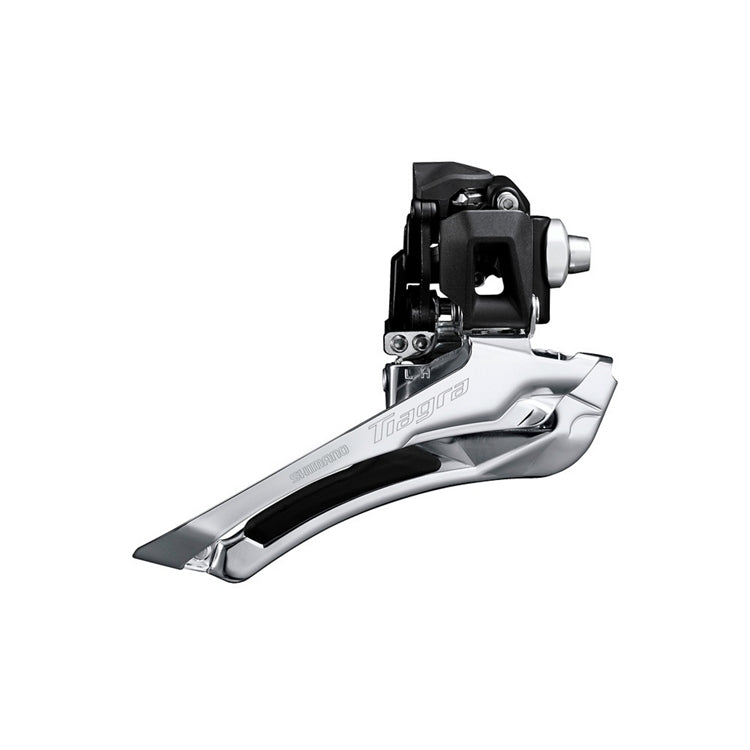 Tiagra FD-R4000 Dérailleur avant, 2x11 vitesses, Down-Pull, à souder - noir/argent