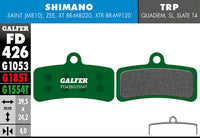 Pro brake pad - Shimano Saint, Zee, XT 