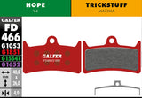 Advanced brake pad - Hope V4 - Red