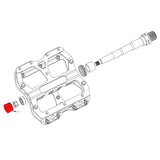 Axle End Cap voor Escape Pedalen