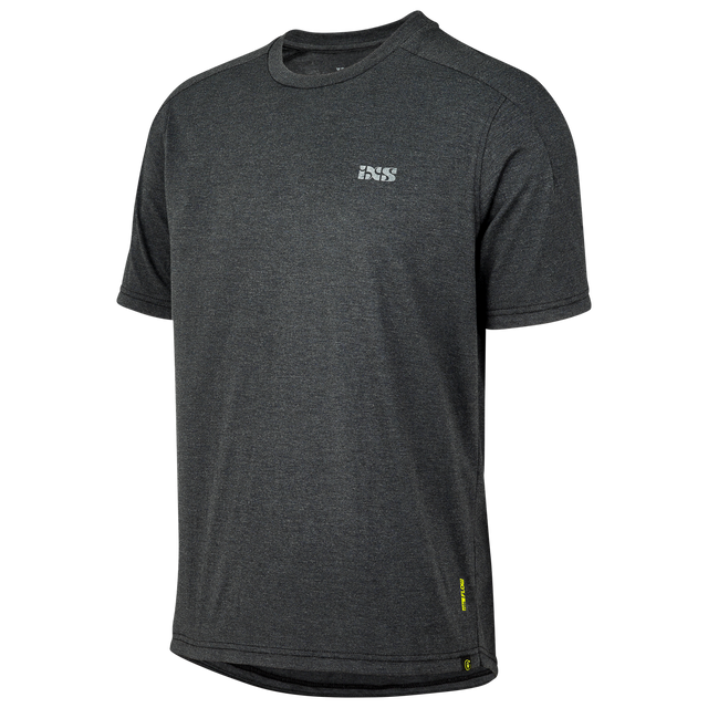 Flow Tech T-Shirt mit Brandlogo - Schwarz iXS