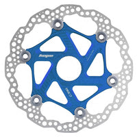 Floating disc brake rotor - Center Lock - blue 