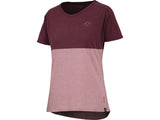 Flow Girls Mountain Tech Tee Short Sleeve - Taupe / Raisin