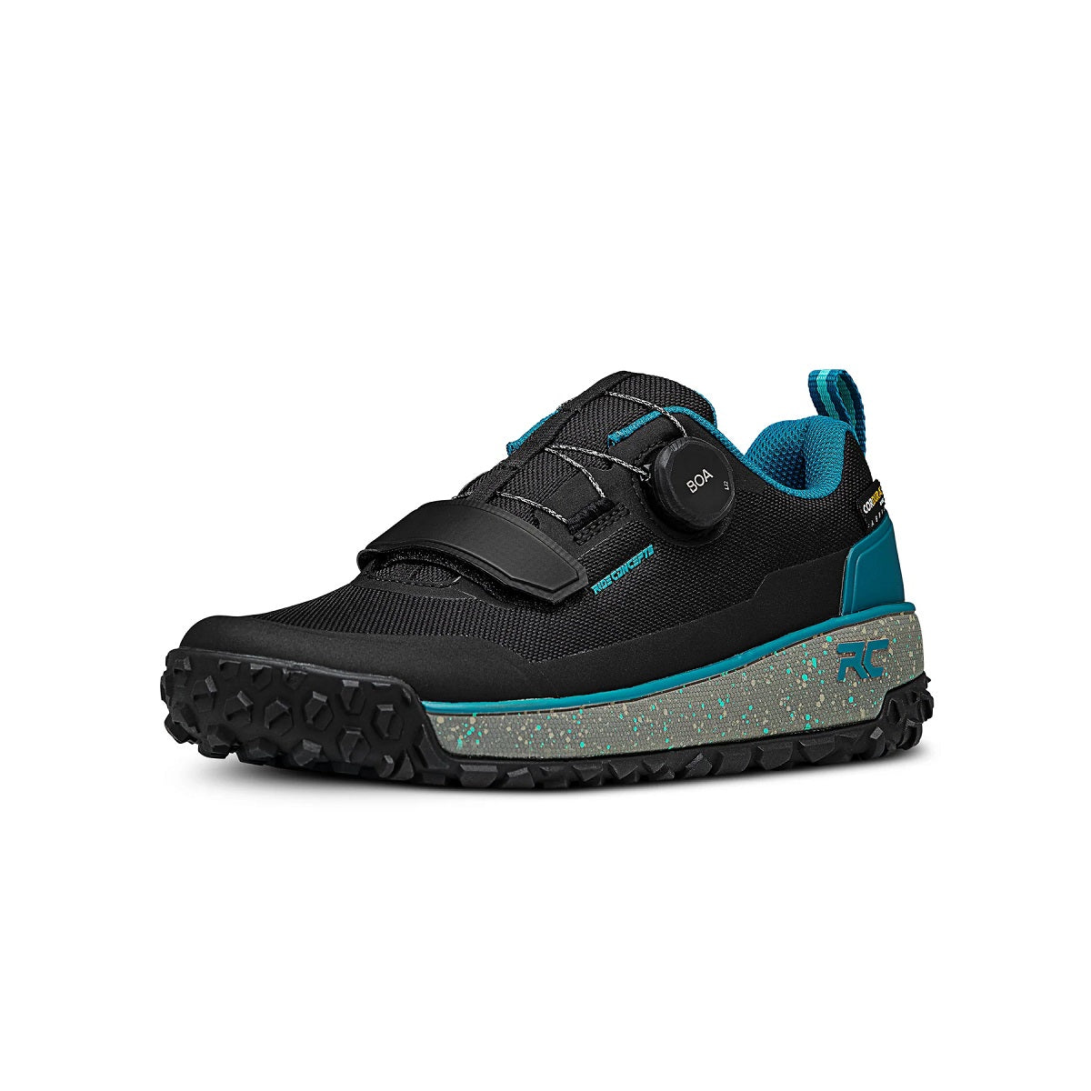 Flume BOA Flat Women's Shoe - Black/Tahoe Blue