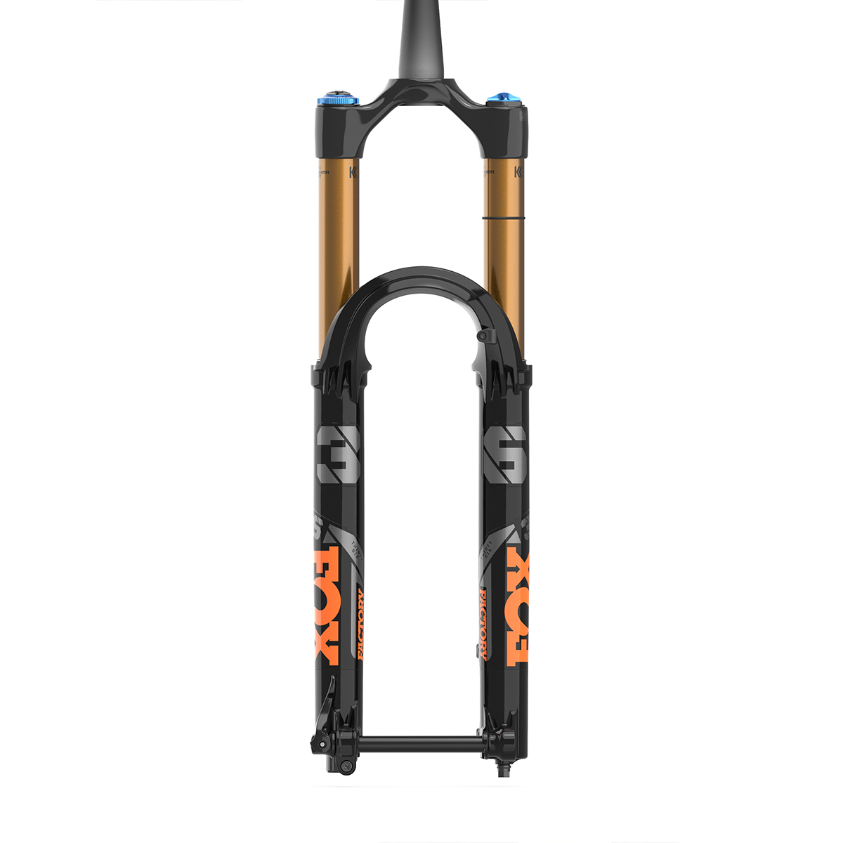 36 Float 27,5 pollici 160 mm 44 mm Offset - Nero/Arancione
