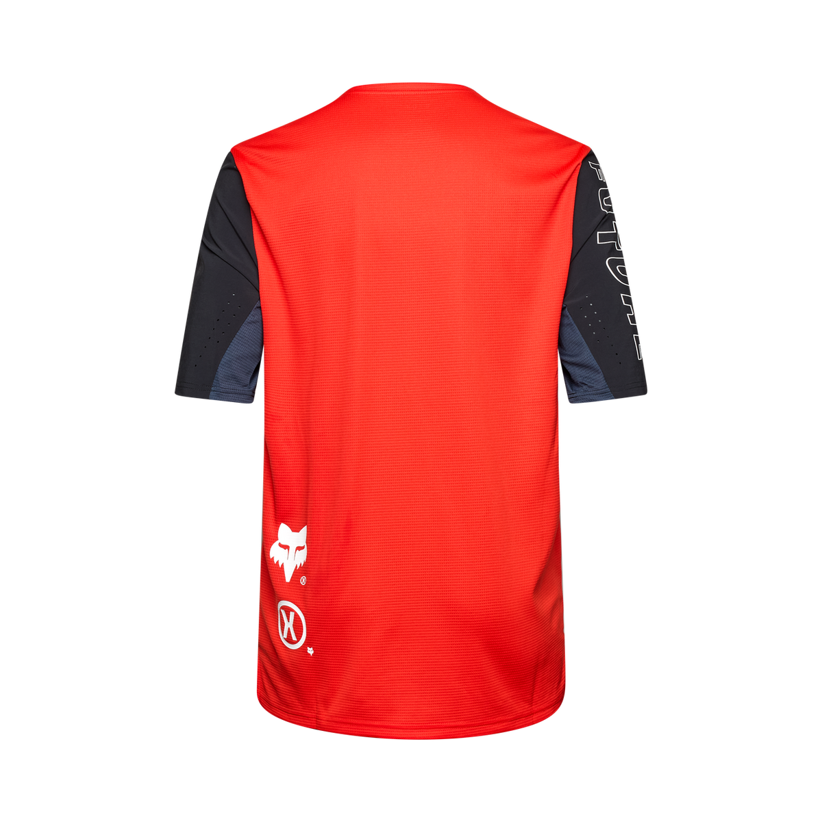 Maillot à Manches Courtes Defend Élevé - Rouge Fluo