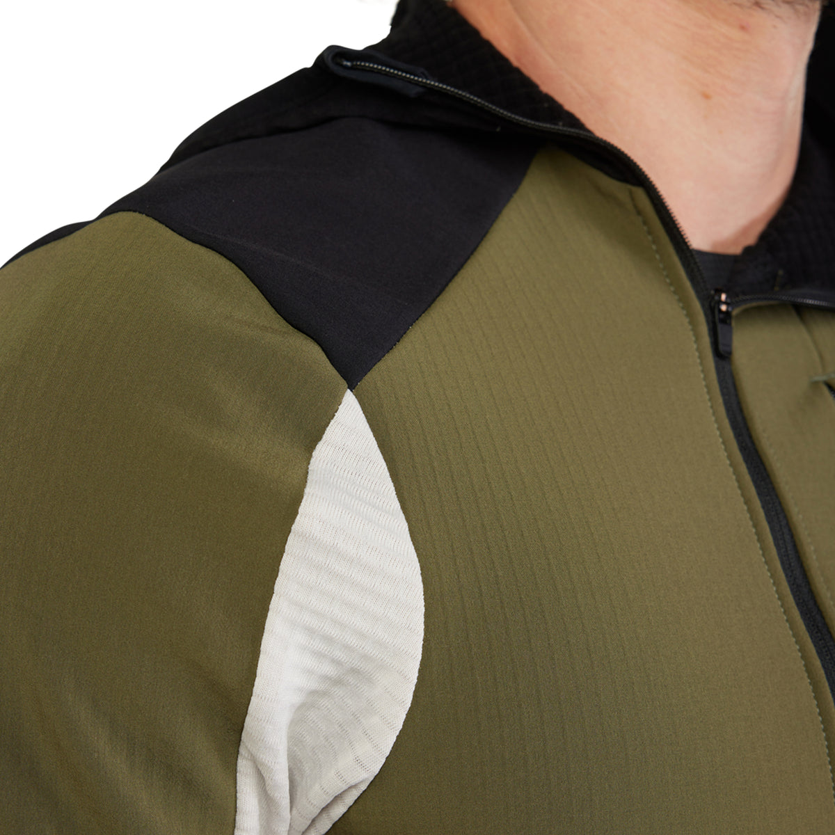 Defend Thermal Hoodie - Olive Green