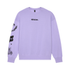 Sweat à col rond Hello Future Oversized - Lilas