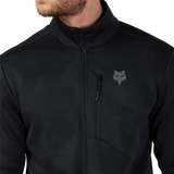 Ranger Mid-Layer Front Zip - Black
