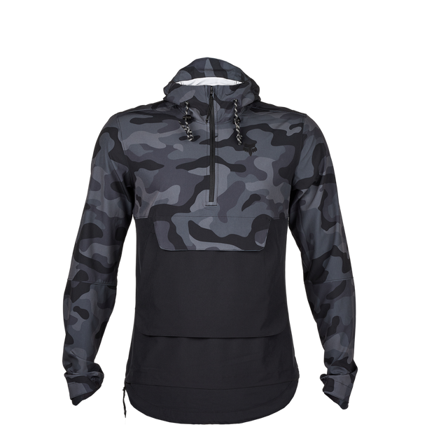 Ranger Wind Pullover - Black Camo