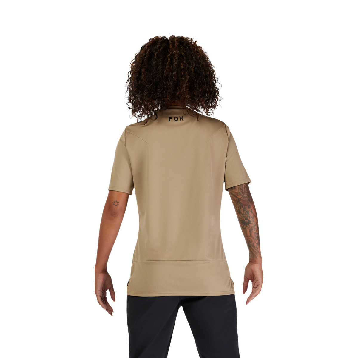 Women's Ranger Short Sleeve Jersey Fox Head - Sand