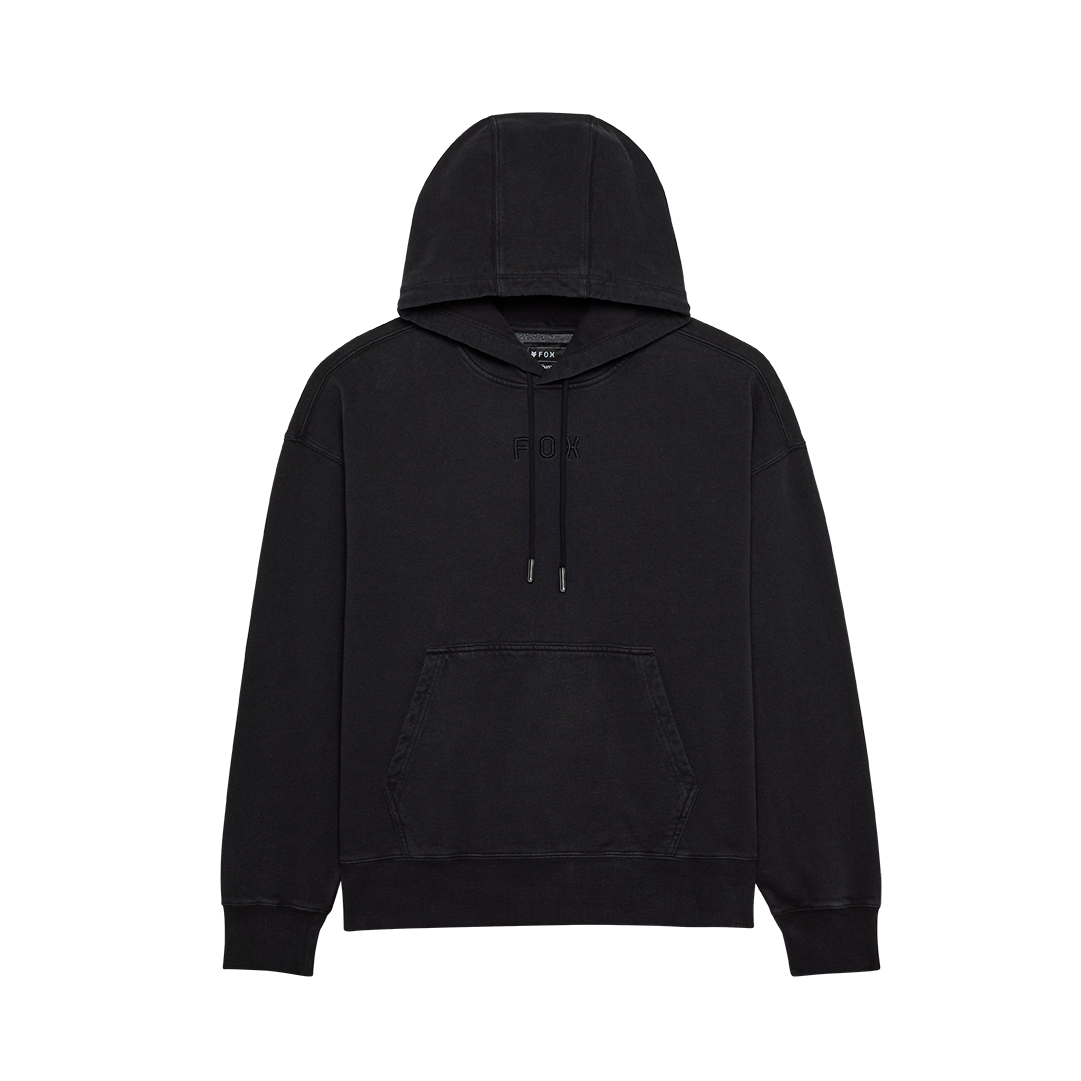 Wordmark Oversized Fleece Po - Czarny