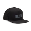 Wordmark Tech Snapback Hoed - Zwart