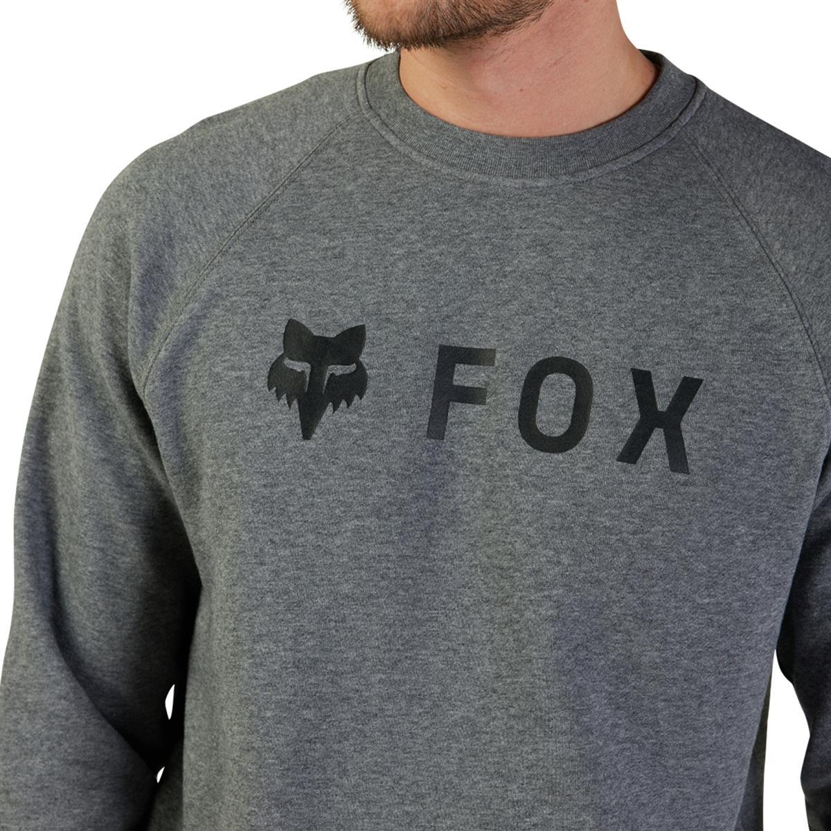 Absolute Fleece Crew - Heather Graphite