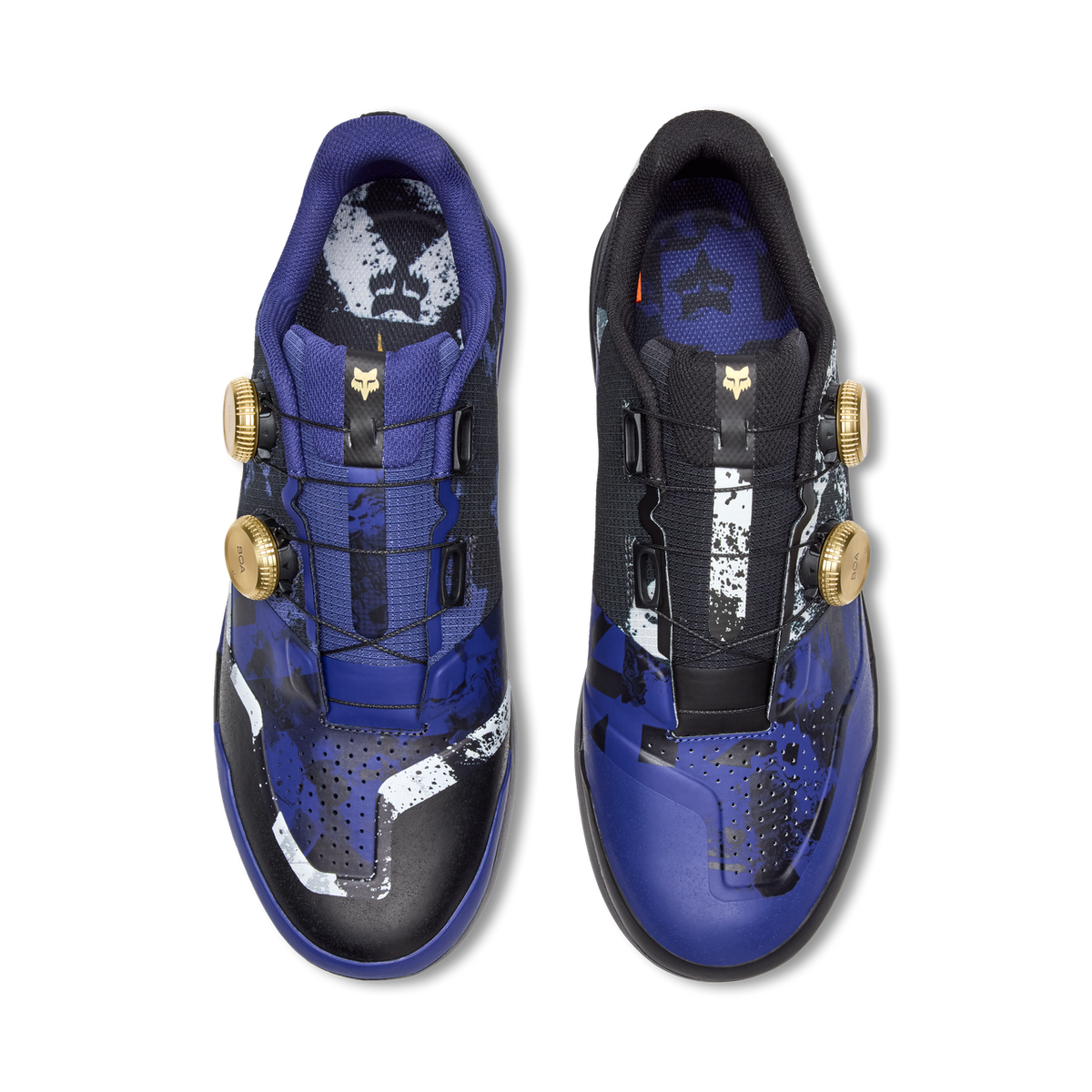 Fox Union Boa Flat Pedal Shoe - Goldstone Limited Edition - Purple