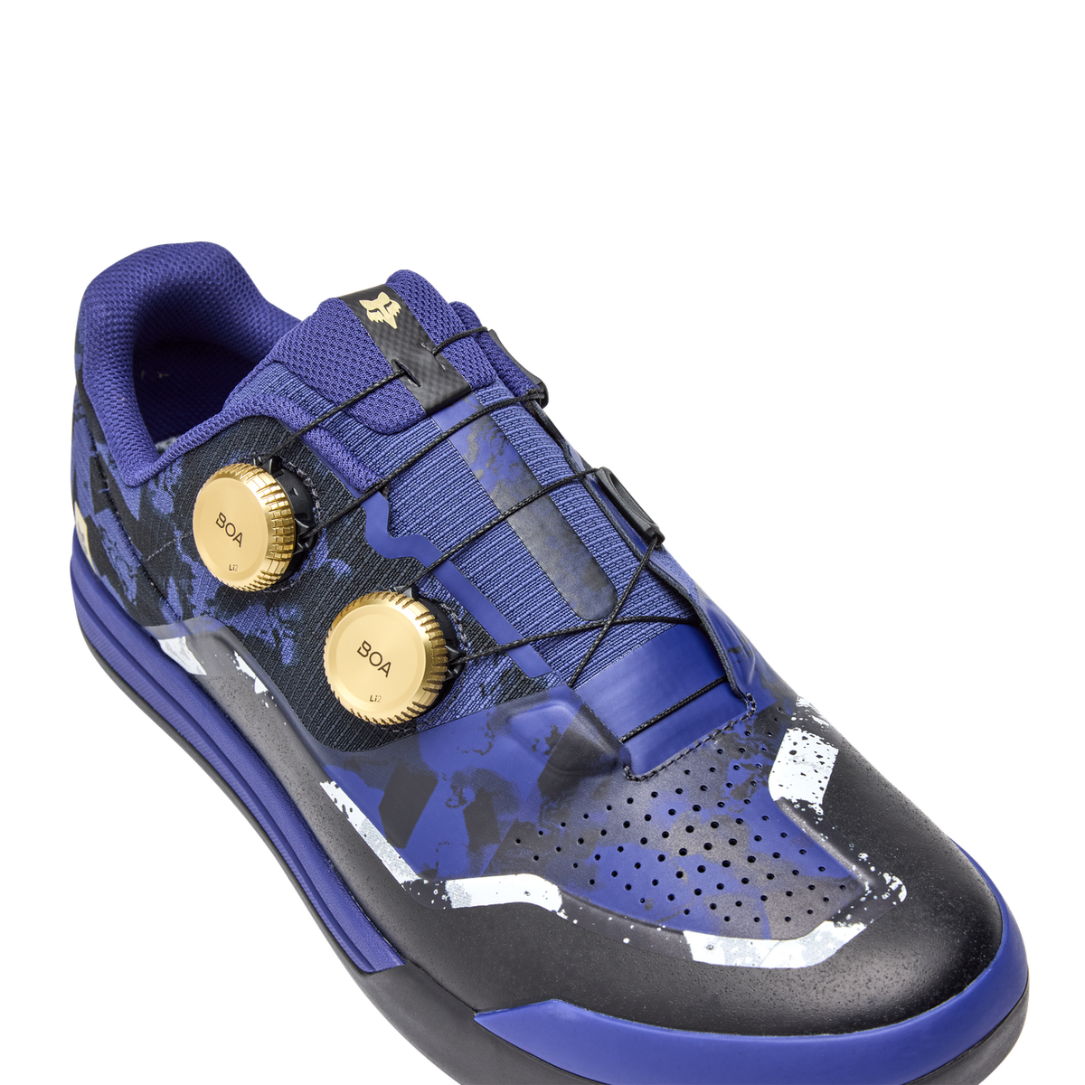Fox Union Boa Flat Pedal Shoe - Goldstone Limited Edition - Purple
