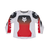 Kids 180 Shield Jersey - Fluorescent Red Fox Racing
