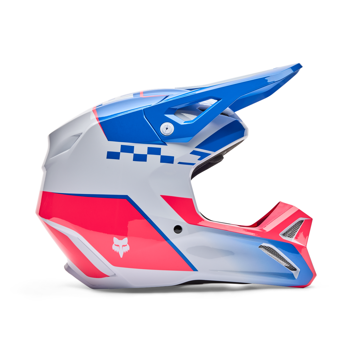 Casque intégral V1 Collect - Bleu/Rose