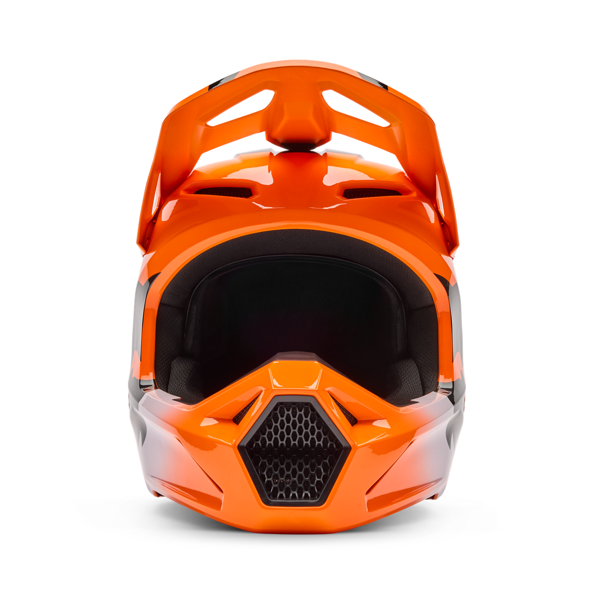 Casque intégral V1 Shield - Orange Fluo