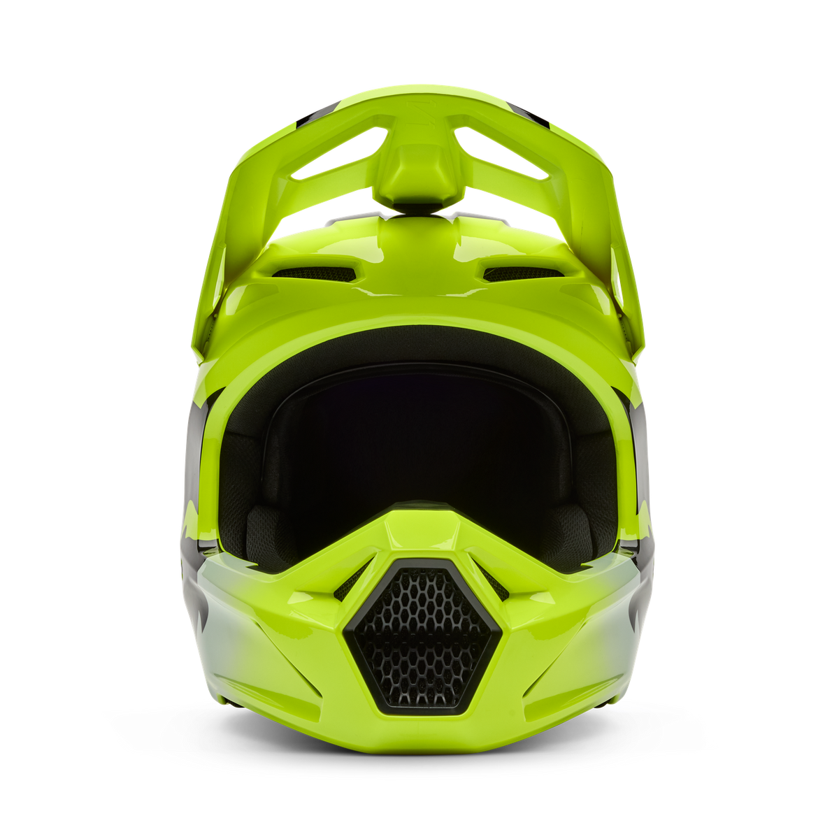 Casque intégral V1 Shield - Jaune Fluo