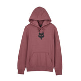 Women's Fox Head Fleece Pullover - Cordovan