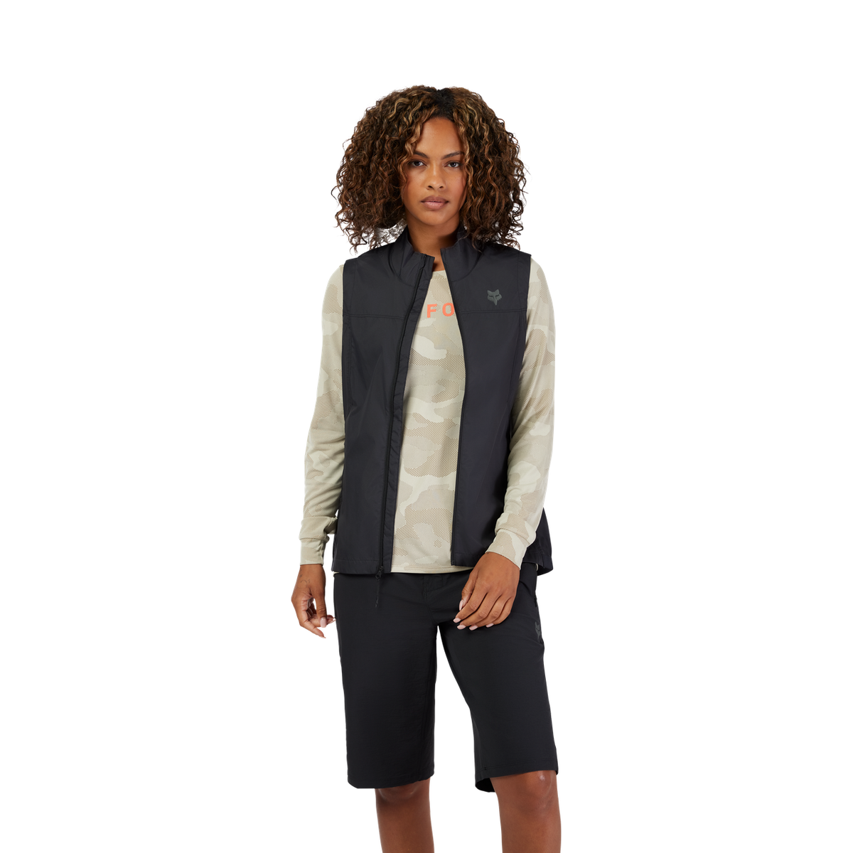 Womens Ranger Wind Vest - Black