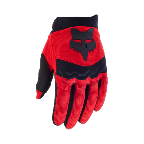 Youth Dirtpaw Handschuh - Fluorescent Red Fox Racing