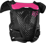 Protection de poitrine Youth R3 - Noir/Rose