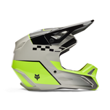 Youth V1 Collect Fullface Helmet - Grey/Yellow