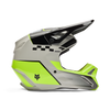 Youth V1 Collect Fullface Helm - Grey/Yellow