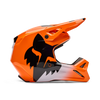 Casque Intégral V1 Shield Jeunesse - Orange Fluo