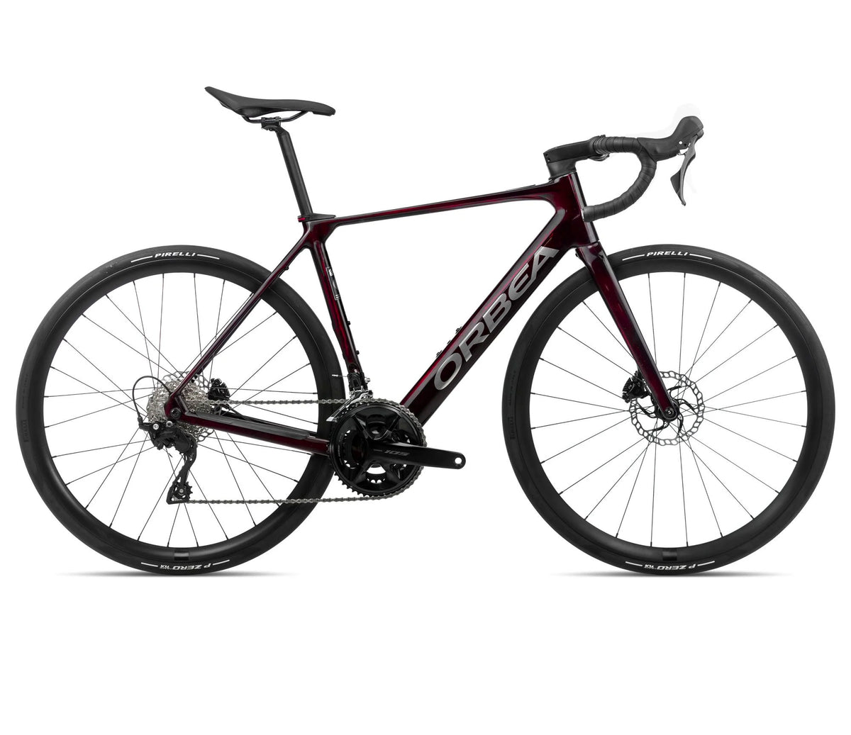 GAIN M30 - Wine Red Carbon View