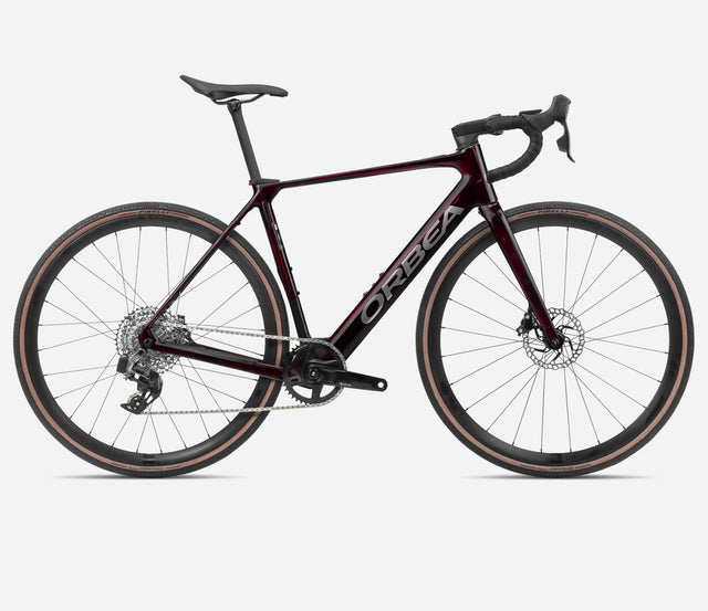 GAIN M31e 1X - Wine Red Carbon View