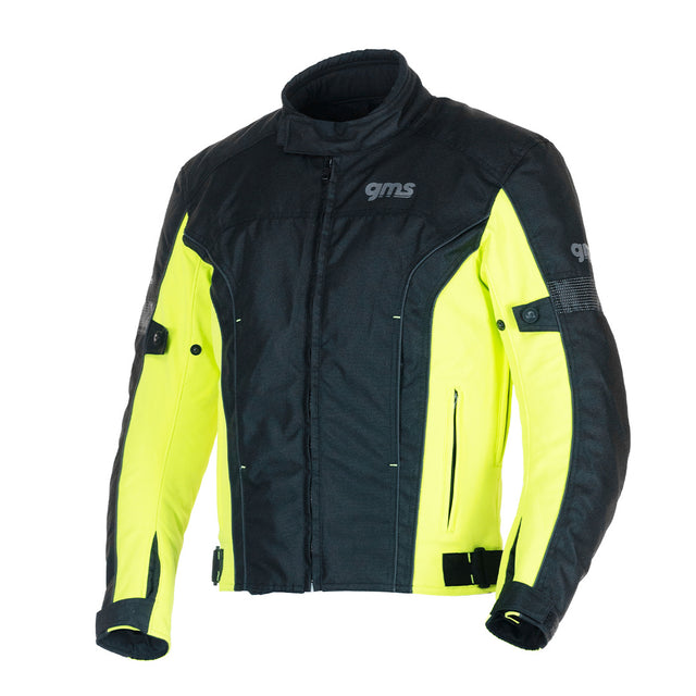 Herrenjacke Lagos - schwarz-gelb