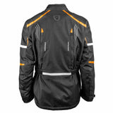 Jacke Dayton - schwarz-orange fluo