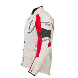 Jacke Taylor Man - beige-rot