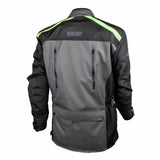 Jacke Temper - dunkelgrau-gelb fluo