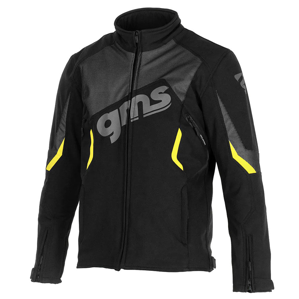 Softshelljacke Arrow - schwarz-gelb