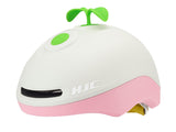Gleo Kids Helm Matt Grey Pink 49 - 55 cm