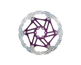 Floating Disc Brake Rotor - Purple
