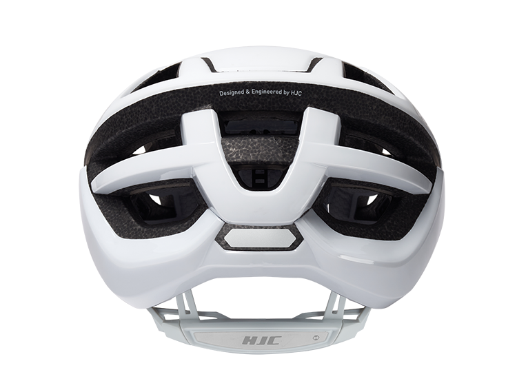 Bellus Road Helm - Matt Gloss White