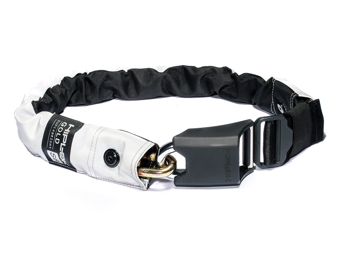 Gold, Super Bright, cadenas à chaîne 10mm portable - superbright