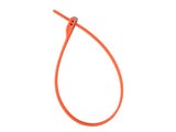 Z-Lok SINGLE, attache réutilisable blindée, diamètre 40 cm - orange